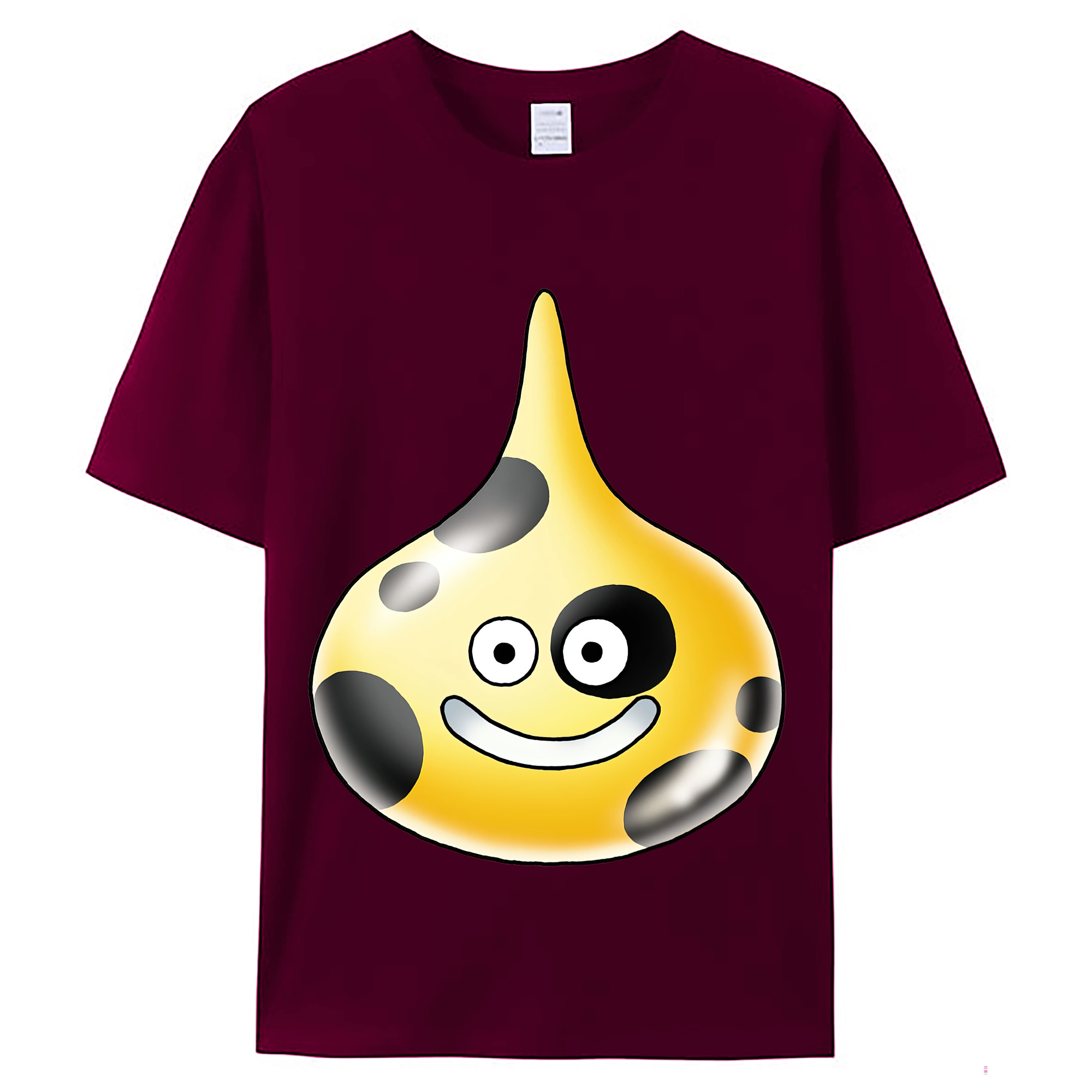 （画像用） ドラゴンクエスト Doragon Kuesuto Dragon Quest レディースカジュアルプリントTシャツ（綿100％）